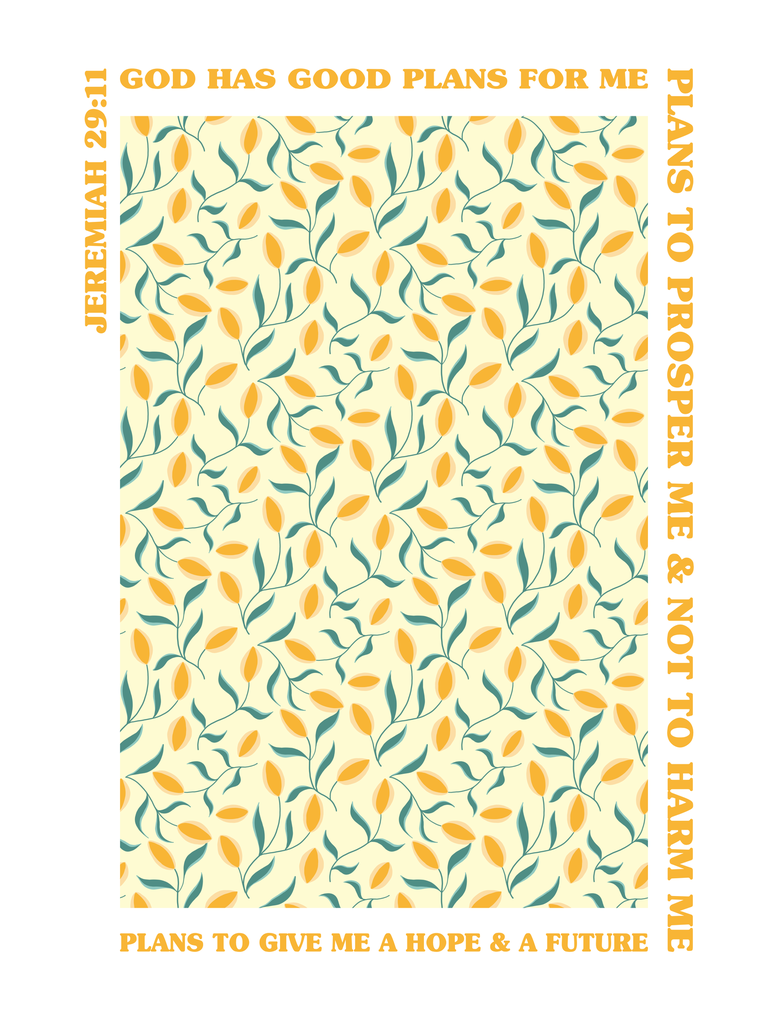 God has a good plan - Digital Print
