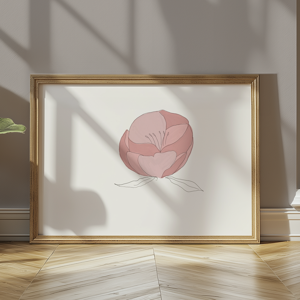 Unfinished Flowers 7 - Digital Print