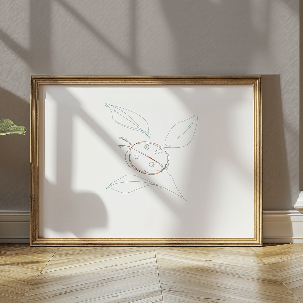 Unfinished Ladybird - Digital Print