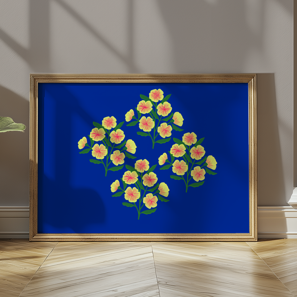 Repeat Yellow - Digital Print