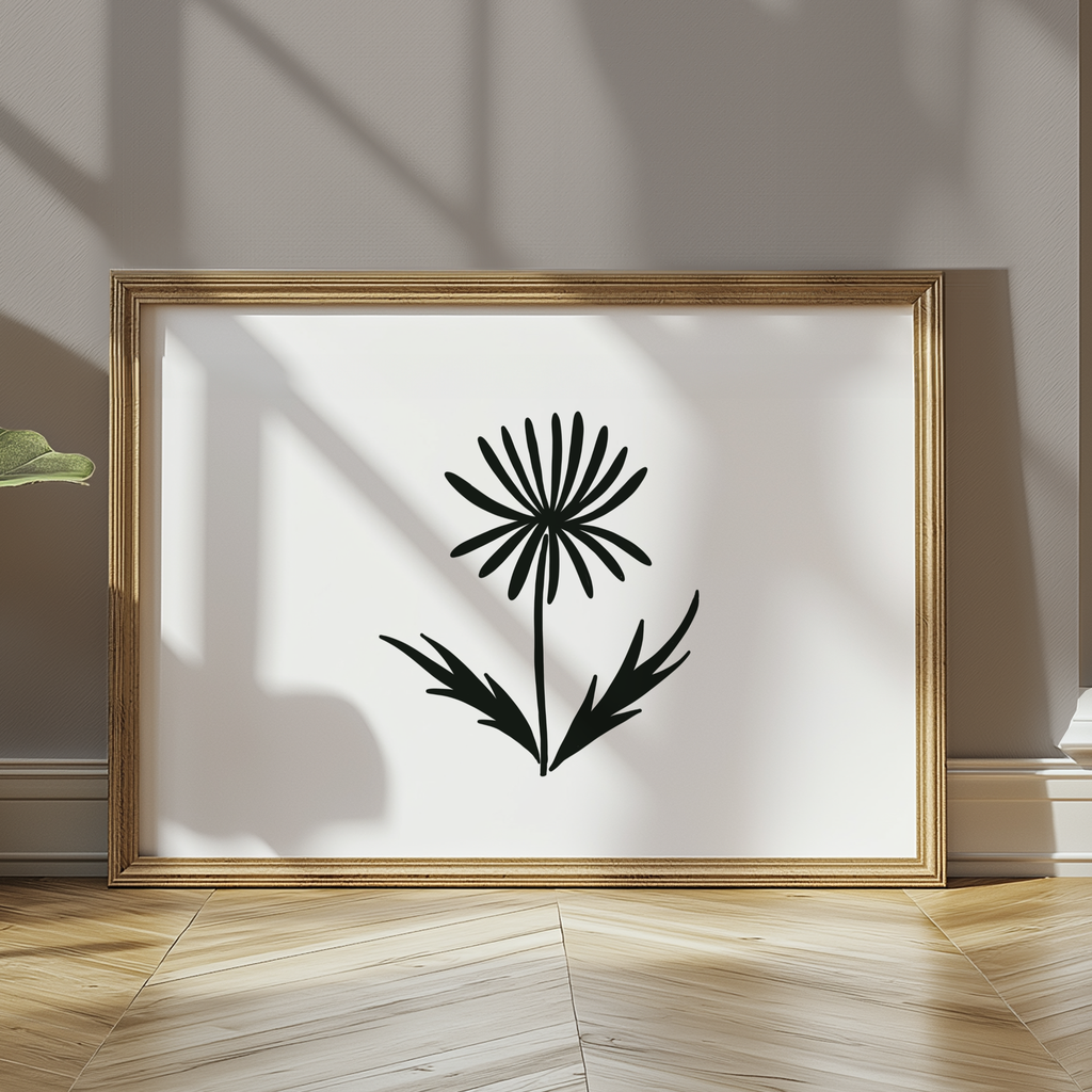 Single Flower - Digital Print