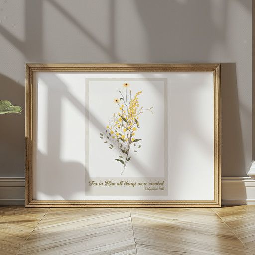 For in him all things - Digital Print