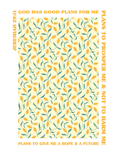 God has a good plan - Digital Print