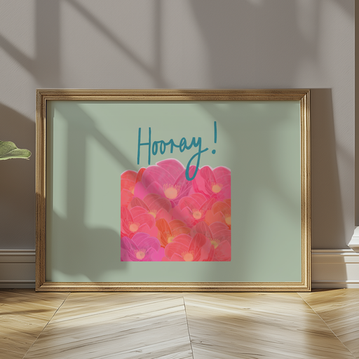 Hooray! - Digital Print