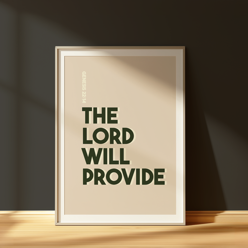 The Lord will provide - Digital Print