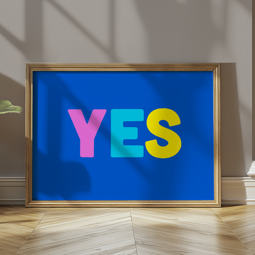 Yes - Digital Print