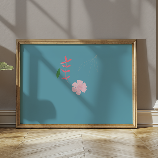 Unfinished Flowers 9 - Digital Print