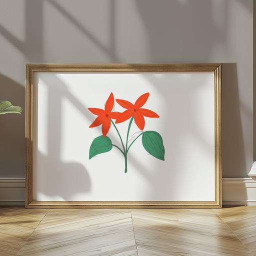 Unfinished Flower 13 - Digital Print