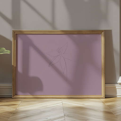 Unfinished Flower 15 - Digital Print