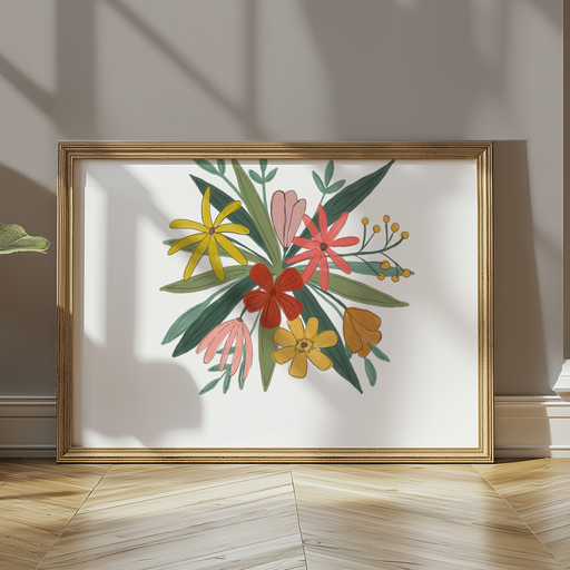 Bunch of Flowers - Digital Print