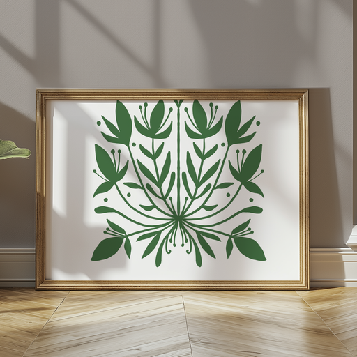 Repeatable Flower - Digital Print