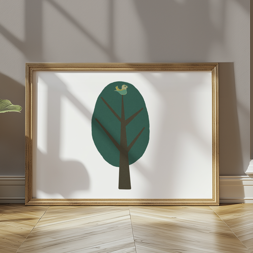 Another bird on a tree - Digital Print